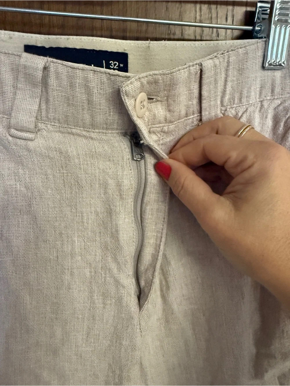 Abercrombie and Fitch Men’s Linen blend pants